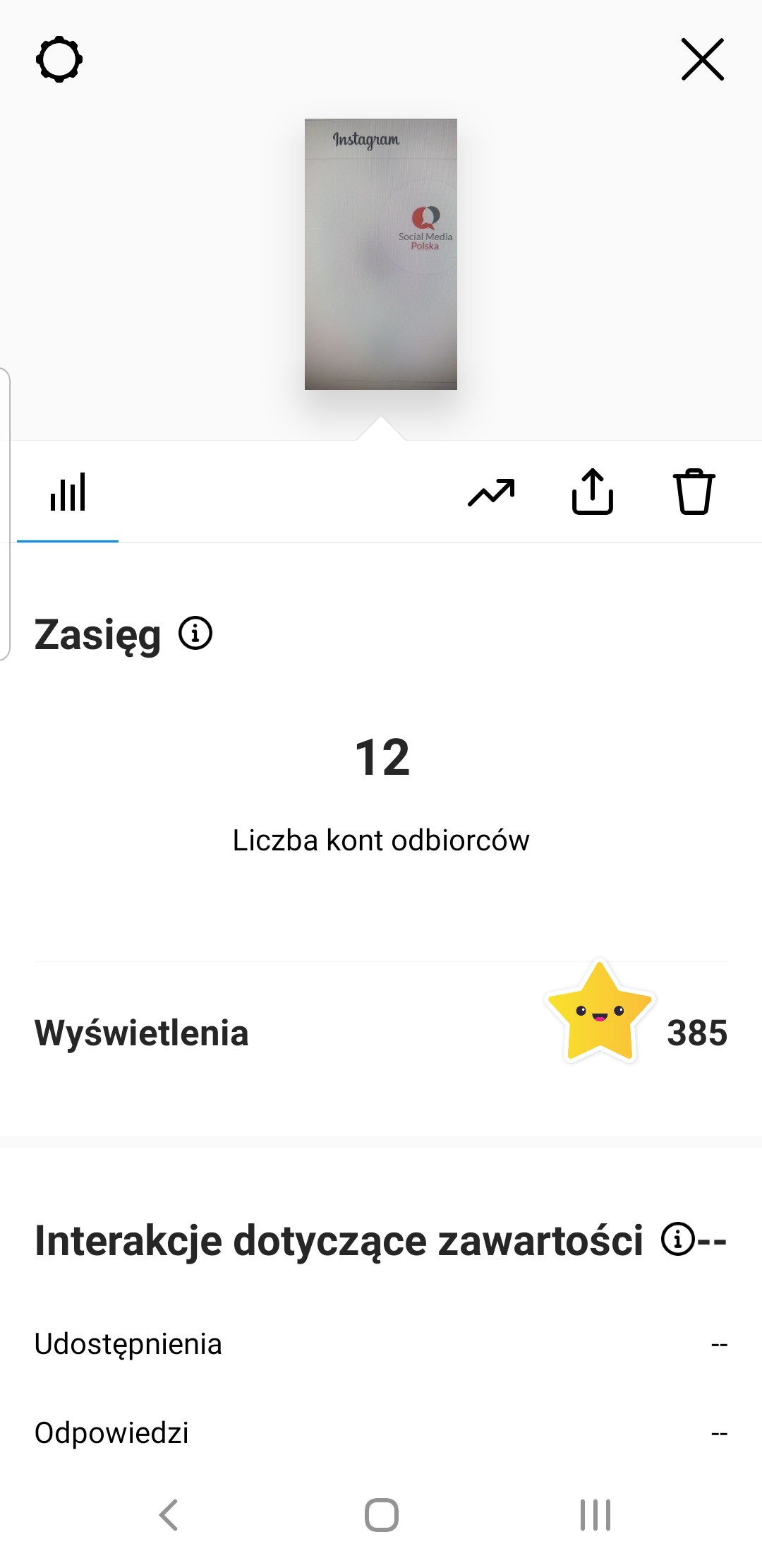 instagram story impressions